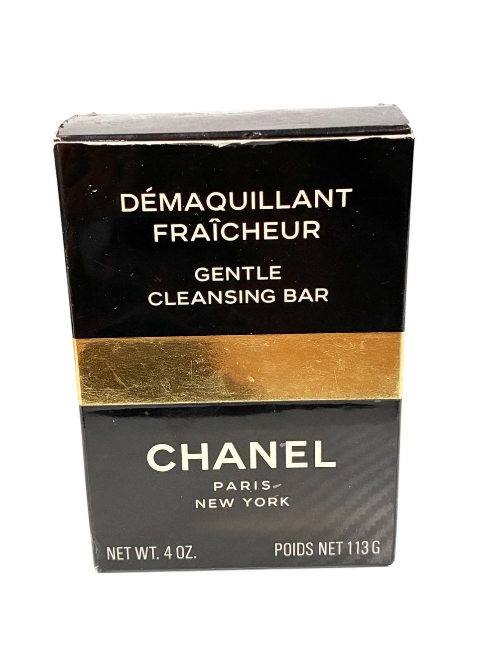 Vintage Chanel Demaquillant Fraicheur Gentle Cleansing Bar Soap 4oz Rare NEW